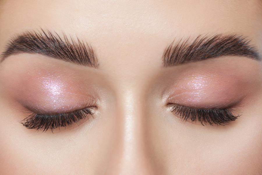 Beautiful Young Woman With Long Eyelashes, Beautiful Fresh Nude