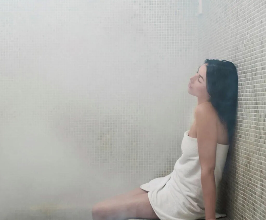 Eucalyptus Infused Steam Room