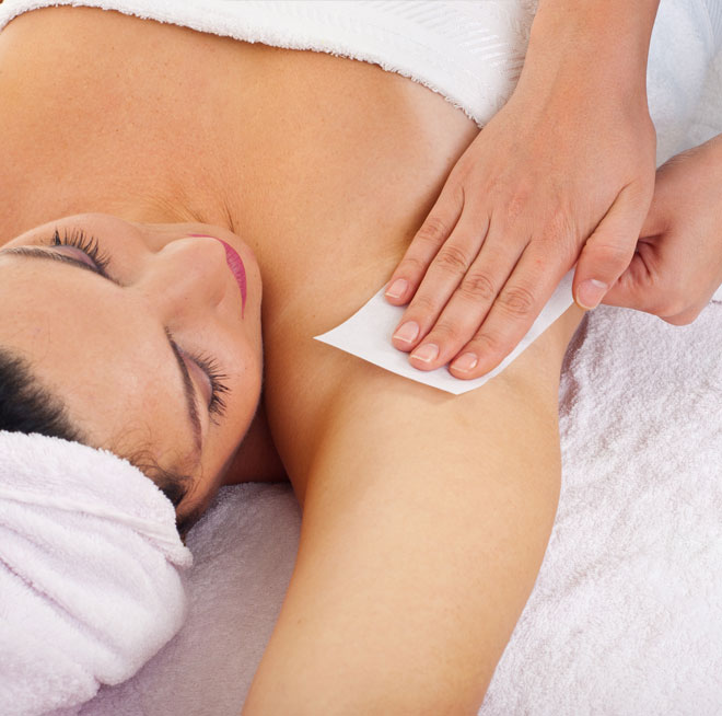 Waxing Armpit