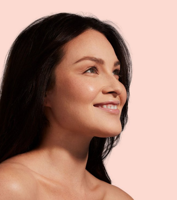 Smiling Woman After Chemical Peel Consultation At Des Moines Medspa