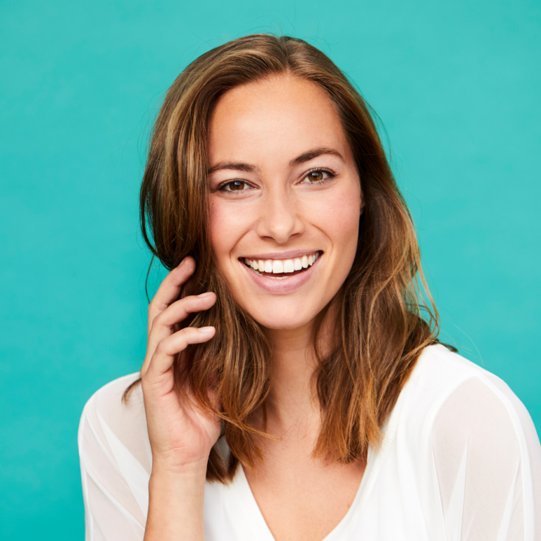 Woman With Smooth, Firm, Glowing Skin Representing Results From Intracel Rf Microneedling For Collagen Stimulation And Skin Rejuvenation
