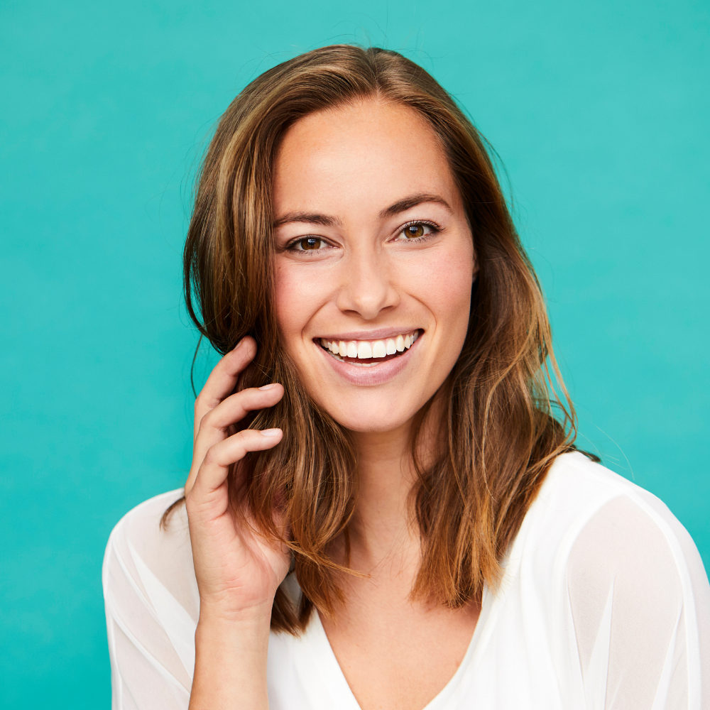 Woman With Smooth, Firm, Glowing Skin Representing Results From Intracel Rf Microneedling For Collagen Stimulation And Skin Rejuvenation